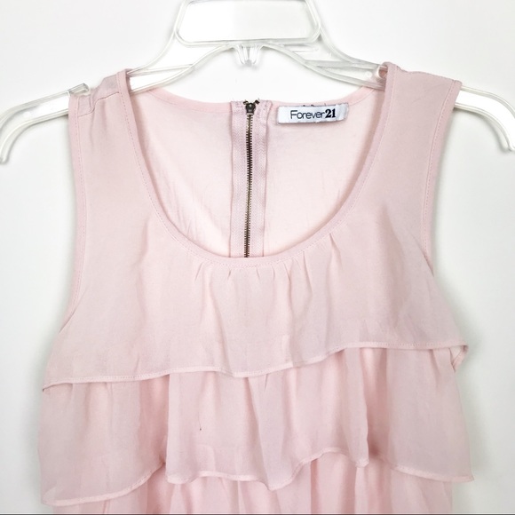 Light pink ruffle tank!! - Picture 2 of 8